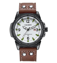 Load image into Gallery viewer, Leather Men Watch