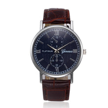 Load image into Gallery viewer, Leather Men Watch